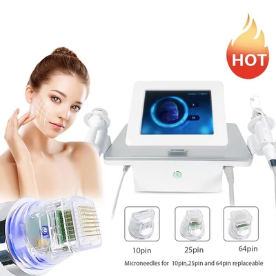 2025 Mesin Lifting Wajah Paling Populer 2 In1 Baru Emas Mic-Needle Alat Kecantikan Lifting Anti-penuaan salon kecantikan.